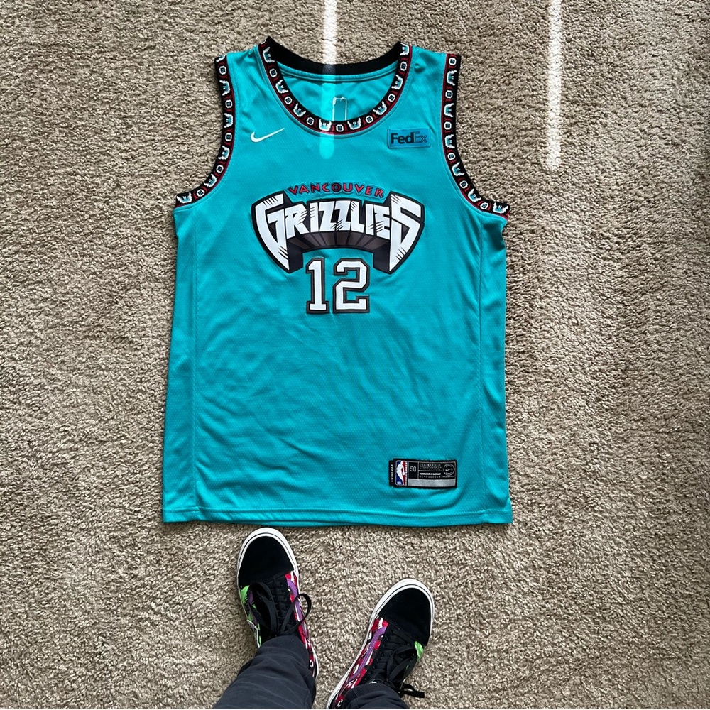 Ja Morant Nike Vancouver Grizzlies Jersey